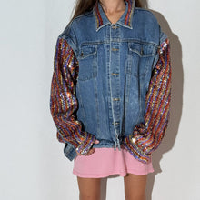 Load image into Gallery viewer, REWORKED DENIM JACKET