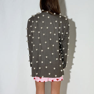 REWORKED PEARLS JACKET