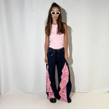 Load image into Gallery viewer, DENIM REWORKED LEOPARD