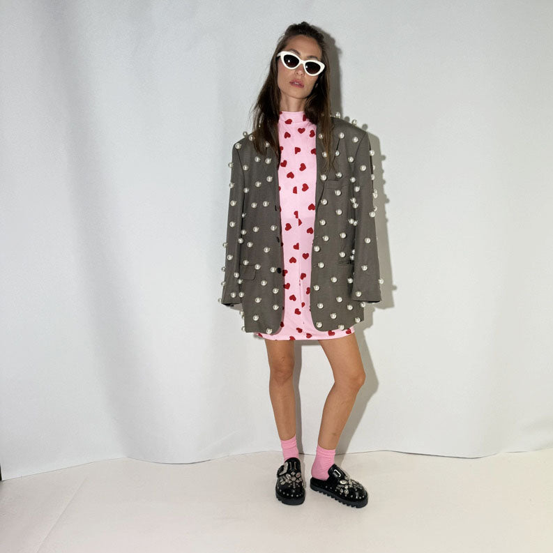 REWORKED PEARLS JACKET