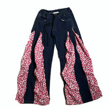 Load image into Gallery viewer, DENIM REWORKED LEOPARD