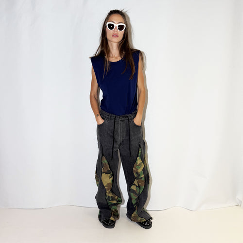 DENIM PANT REWORKED