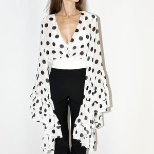 POLKA DOT SHIRT "FLAMENCO"