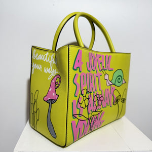 SHOPPING BAG SMALL "YELLOW"