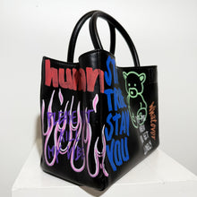 Load image into Gallery viewer, SHOPPING BAG SMALL &quot;BLACK&quot;