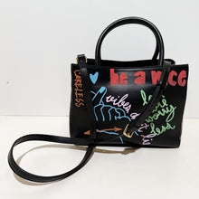 Load image into Gallery viewer, SHOPPING BAG SMALL &quot;BLACK&quot;