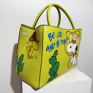 SHOPPING BAG MEDIUM "YELLOW"