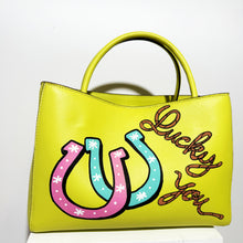 Load image into Gallery viewer, SHOPPING BAG MEDIUM &quot;YELLOW&quot;