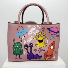 Load image into Gallery viewer, SHOPPING BAG SMALL &quot;PINK&quot;