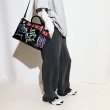 Load image into Gallery viewer, SHOPPING BAG SMALL &quot;BLACK&quot;