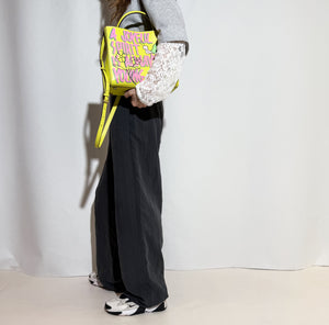 SHOPPING BAG SMALL "YELLOW"