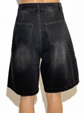 Load image into Gallery viewer, BLACK BERMUDAS