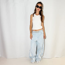 Load image into Gallery viewer, DENIM CARGO PANTS