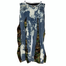 Load image into Gallery viewer, REWORKED TIE DYE DENIM PANTS