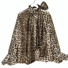 Load image into Gallery viewer, LEOPARD TIE-NECK SHIRT