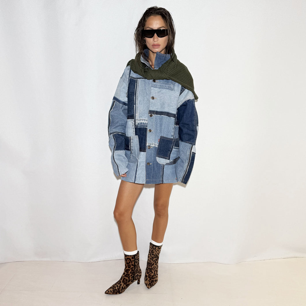 REWORKED DENIM JACKET TANGO