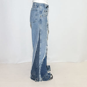 REWORKED DENIM PANTS DELTA