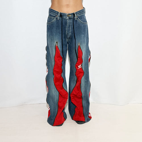 REWORKED RED PANTS