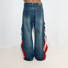 Load image into Gallery viewer, REWORKED RED PANTS