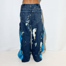 Load image into Gallery viewer, REWORKED TIE DYE AZUL PANTS