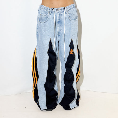 REWORKED ORANGE PANTS