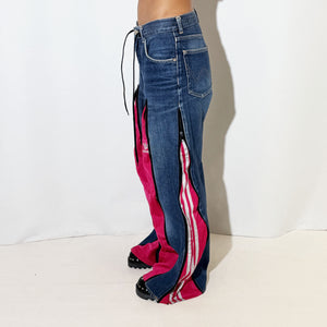 REWORKED FUCHSIA PINK PANTS