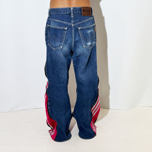 REWORKED FUCHSIA PINK PANTS