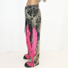 Load image into Gallery viewer, REWORKED TIE DYE FUCHSIA PINK