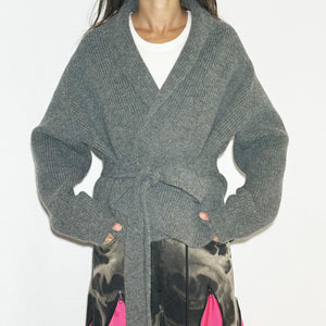 CARDIGAN WITH BELT