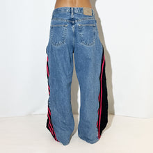 Load image into Gallery viewer, REWORKED PINK &amp; BLACK PANTS