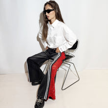 Load image into Gallery viewer, RED LACE PANTS