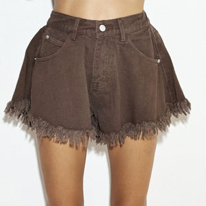 COMBAT BROWN SHORT
