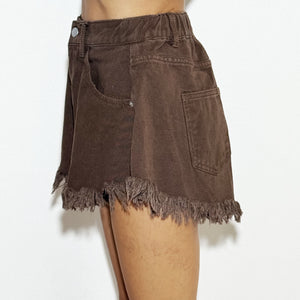 COMBAT BROWN SHORT
