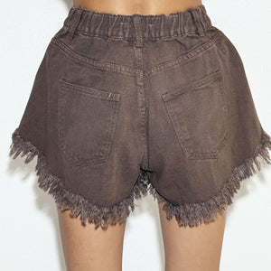 COMBAT BROWN SHORT