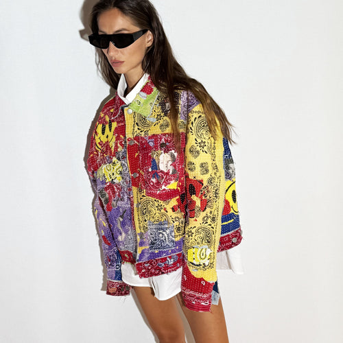 REWORKED BANDANA JACKET