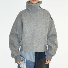Load image into Gallery viewer, SWEATER NECK ZIP