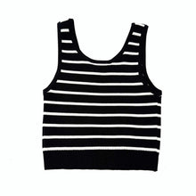 Load image into Gallery viewer, STRIPES CROP TOP