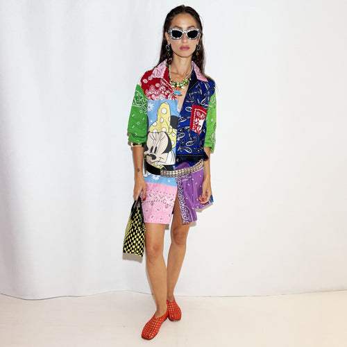 DRESS PATCHWORK 
