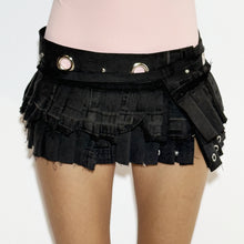 Load image into Gallery viewer, BLACK DENIM BELT